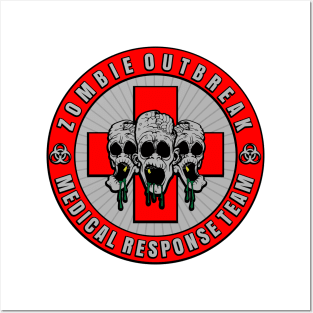 Zombie Outbreak Medical Response Team Posters and Art